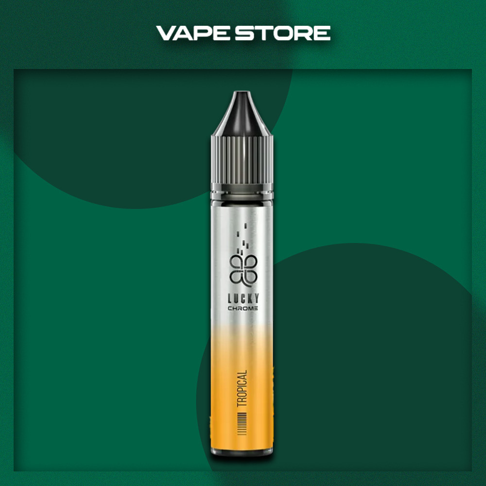 Lucky Chrome Salt 30 мл - Tropical Со вкусом Тропических фруктов Lucky Chrome Salt 30 мл - Tropical Со вкусом Тропических фруктов