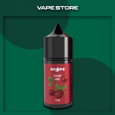 Drops 30ml - Cherry Mint Со вкусом Вишни, Мяты