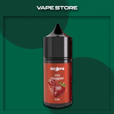 Drops 30ml - Juice Strawberry Со вкусом Клубники