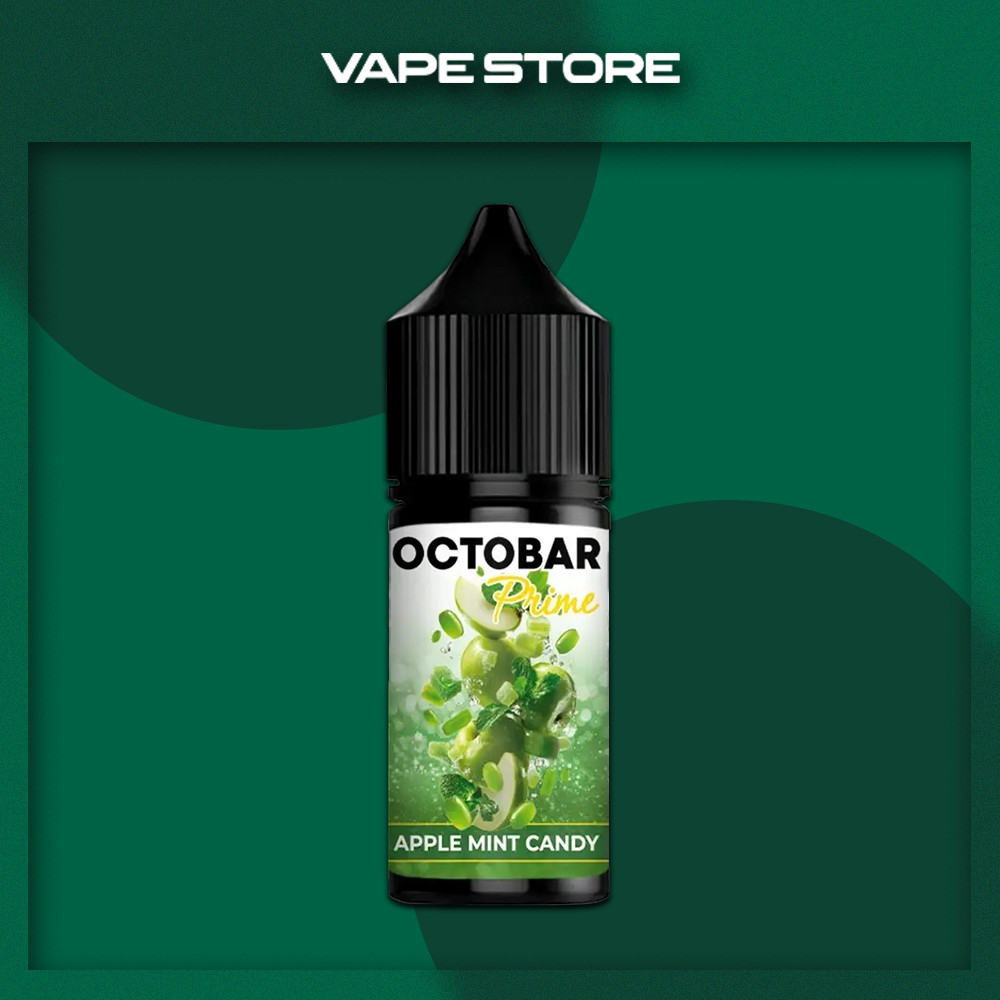 Octobar Prime 30 мл - Apple Mint Candy Со вкусом Выберите вкус Octobar Prime 30 мл - Apple Mint Candy Со вкусом Выберите вкус