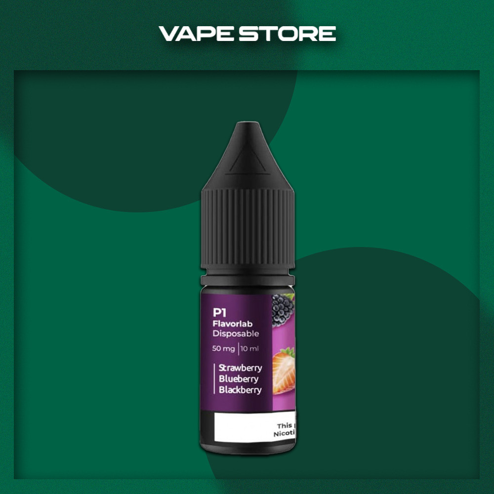 Жижа для ПОДа Flavorlab P1 10 мл - Strawberry Blueberry Blackberry Со вкусом Клубники, Голубики, Ежевики Жижа для ПОДа Flavorlab P1 10 мл - Strawberry Blueberry Blackberry Со вкусом Клубники, Голубики, Ежевики