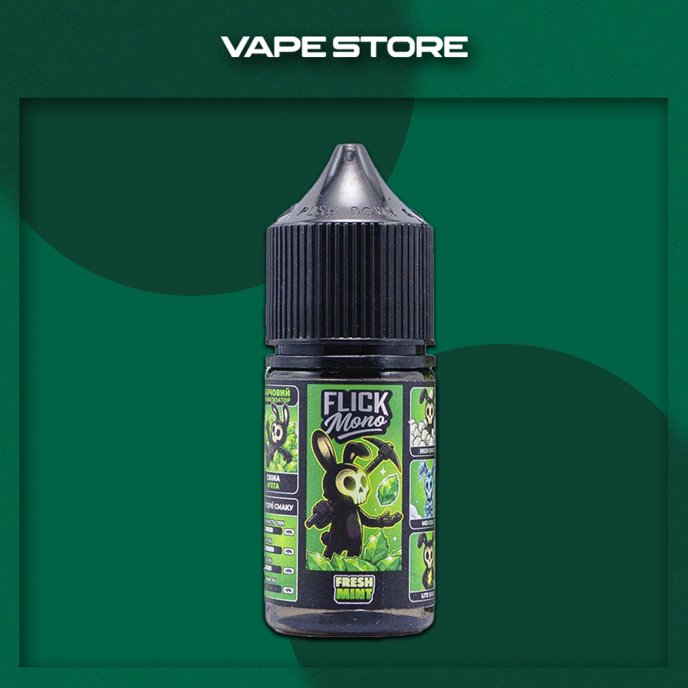 Flick Mono 30ml - Fresh Mint Flick Mono 30ml - Fresh Mint