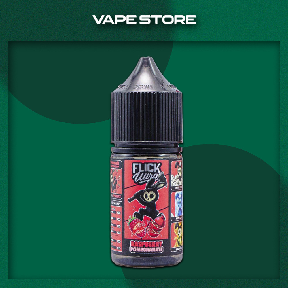 Flick Ultra 30ml - Raspberry Pomegranate Flick Ultra 30ml - Raspberry Pomegranate