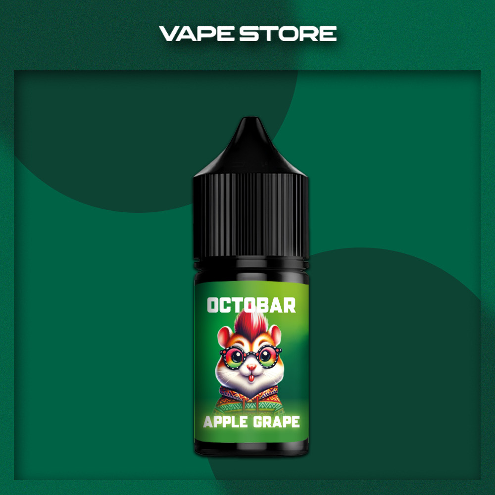 Жижа для ПОДа Octobar NFT 10ml - Apple Grape Жижа для ПОДа Octobar NFT 10ml - Apple Grape