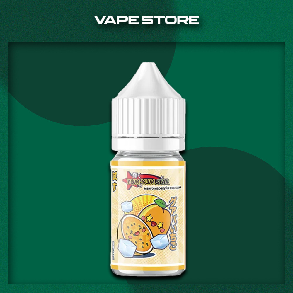 Yum-Yum Star 30ml - Mango Passionfruit Ice Yum-Yum Star 30ml - Mango Passionfruit Ice