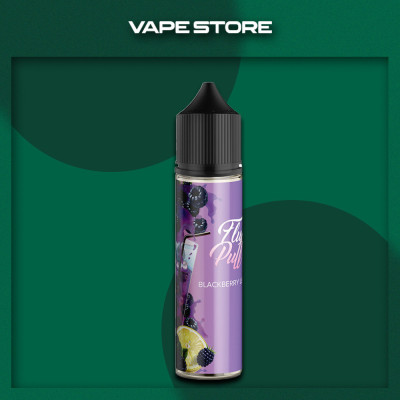 Fluffy Puff 60ml Organic - Blackberry Lemonade Со вкусом Ежевики, Лимонада