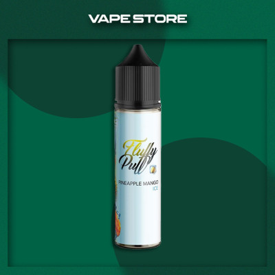 Fluffy Puff 60ml Organic - Pineapple Mango Ice Со вкусом Ананаса, Манго, Холодка