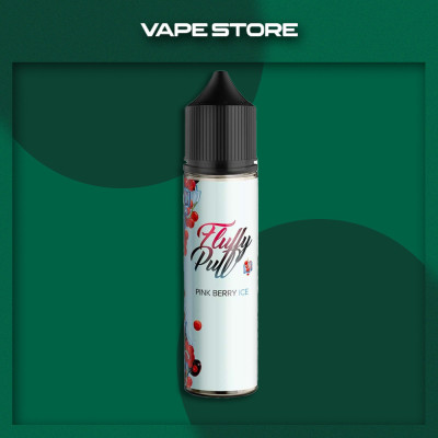 Fluffy Puff 60ml Organic - Pink Berry Ice Со вкусом Холодка, Ягод