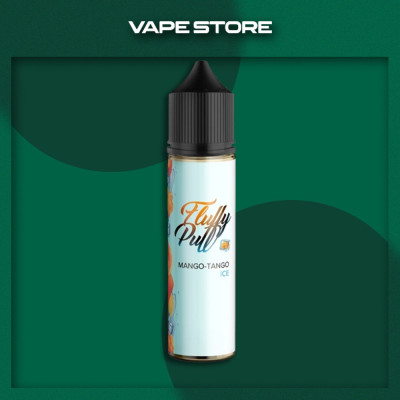 Fluffy Puff 60ml Organic - Mango Tango Ice Со вкусом Манго, Персика, Холодка