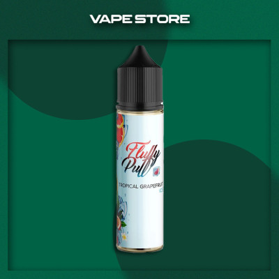 Fluffy Puff 60ml Organic - Tropical Grapefruit Ice Со вкусом Грейпфрута, Холодка