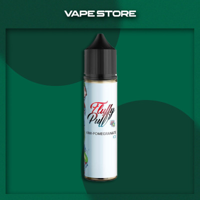 Fluffy Puff 60ml Organic - Kiwi Pomegranate Ice Со вкусом Граната, Киви, Холодка