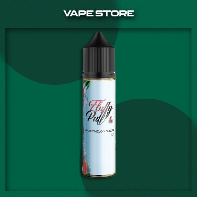 Fluffy Puff 60ml Organic - Watermelon Sugar Ice Со вкусом Арбуза, Холодка