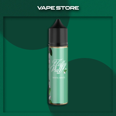 Fluffy Puff 60ml Organic - White Mints Со вкусом Мяты
