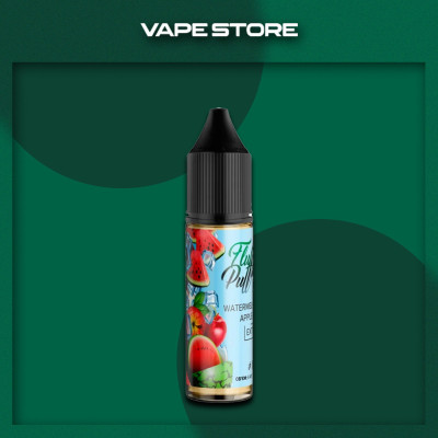 Жидкость Fluffy Puff 15ml - Watermelon Apple Ice