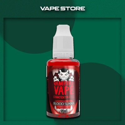 Vampire 30 ml - Blood Sukka Со вкусом Аниса, Вишни, Ментола, Эвкалипта, Ягод