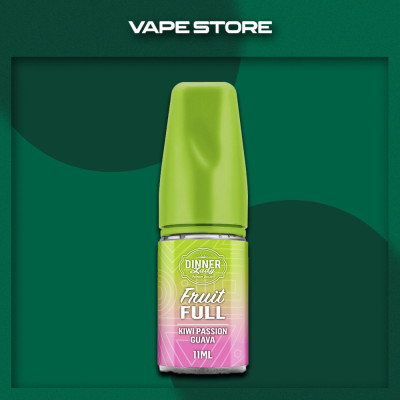Dinner Lady Fruit Full 30ml - Kiwi Passion Guava Со вкусом Гуавы, Киви, Маракуйи