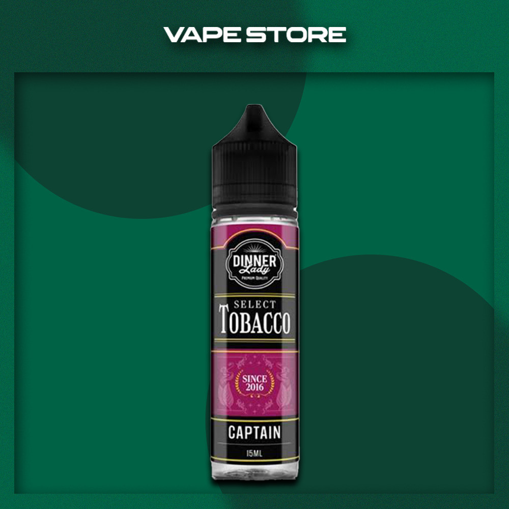 Жижа для ПОДа Dinner Lady Tobacco 15ml Жижа для ПОДа Dinner Lady Tobacco 15ml