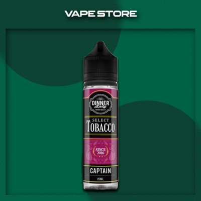 Dinner Lady Tobacco 15ml - Captain Со вкусом Табака