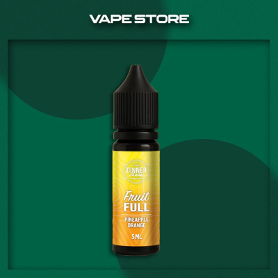 Dinner Lady Full Fruit 15ml - Orange Pineapple Со вкусом Ананаса, Апельсина