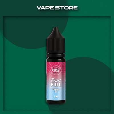 Dinner Lady Full Fruit 15ml - Cherry Ice Со вкусом Вишни, Холодка