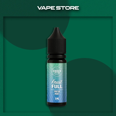 Dinner Lady Full Fruit 15ml - Fresh Mint Со вкусом Мяты