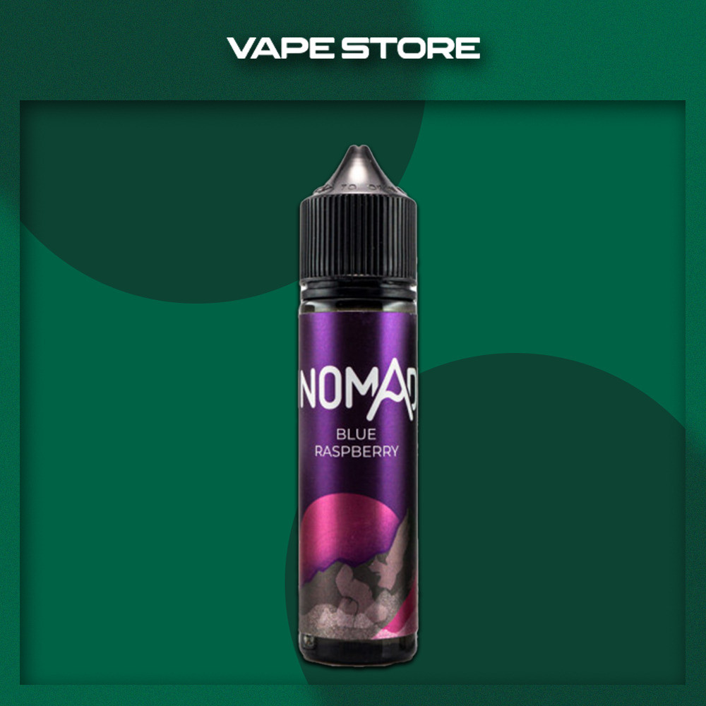 Жижа для ПОДа NOMAD Organic 60 мл - Blue Raspberry Жижа для ПОДа NOMAD Organic 60 мл - Blue Raspberry