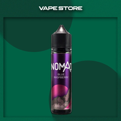 Nomad Organic 60 мл - Blue Raspberry Со вкусом Голубой малины