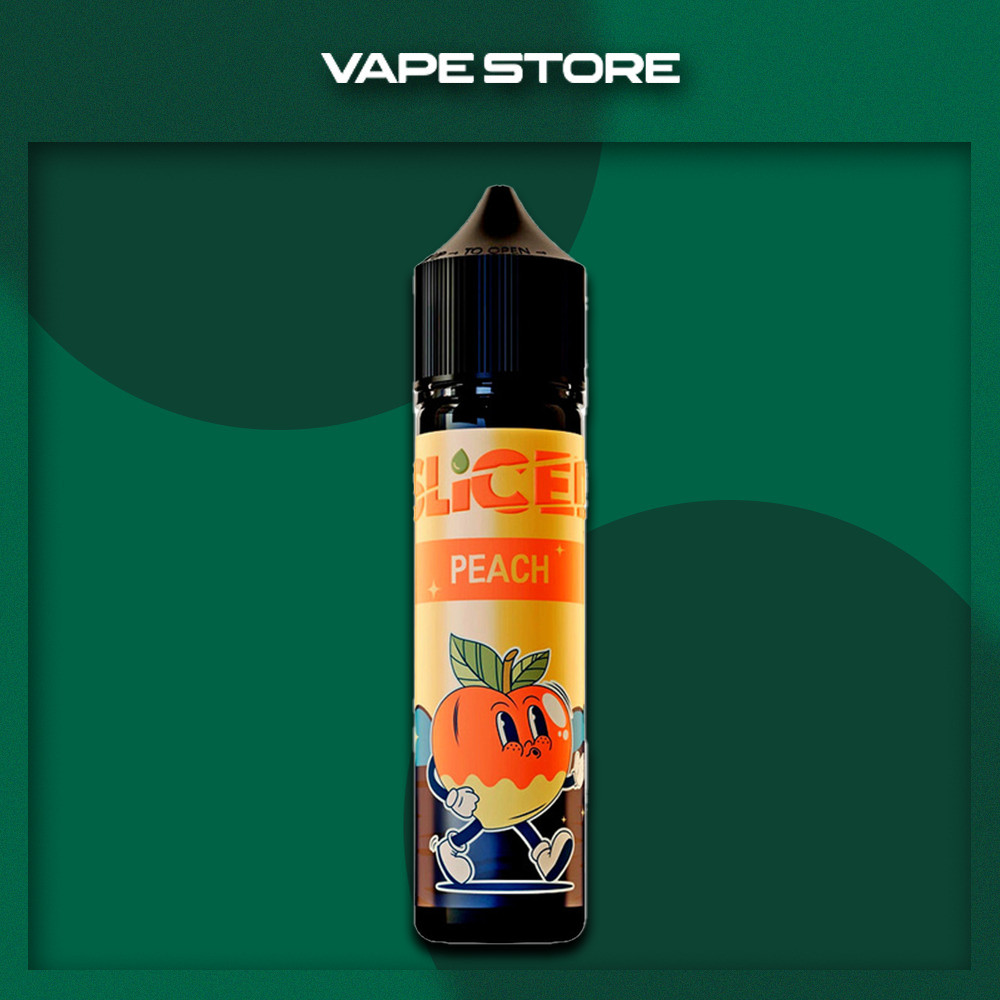 Жижа для ПОДа Sliced Organic 60ml - Peach Жижа для ПОДа Sliced Organic 60ml - Peach