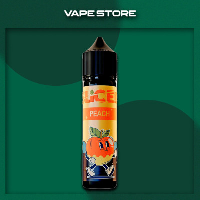 Sliced Organic 60ml - Peach Со вкусом Персика