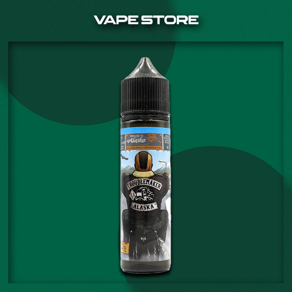 Жижа для ПОДа Troublemaker Organic 60ml - Alaska Жижа для ПОДа Troublemaker Organic 60ml - Alaska
