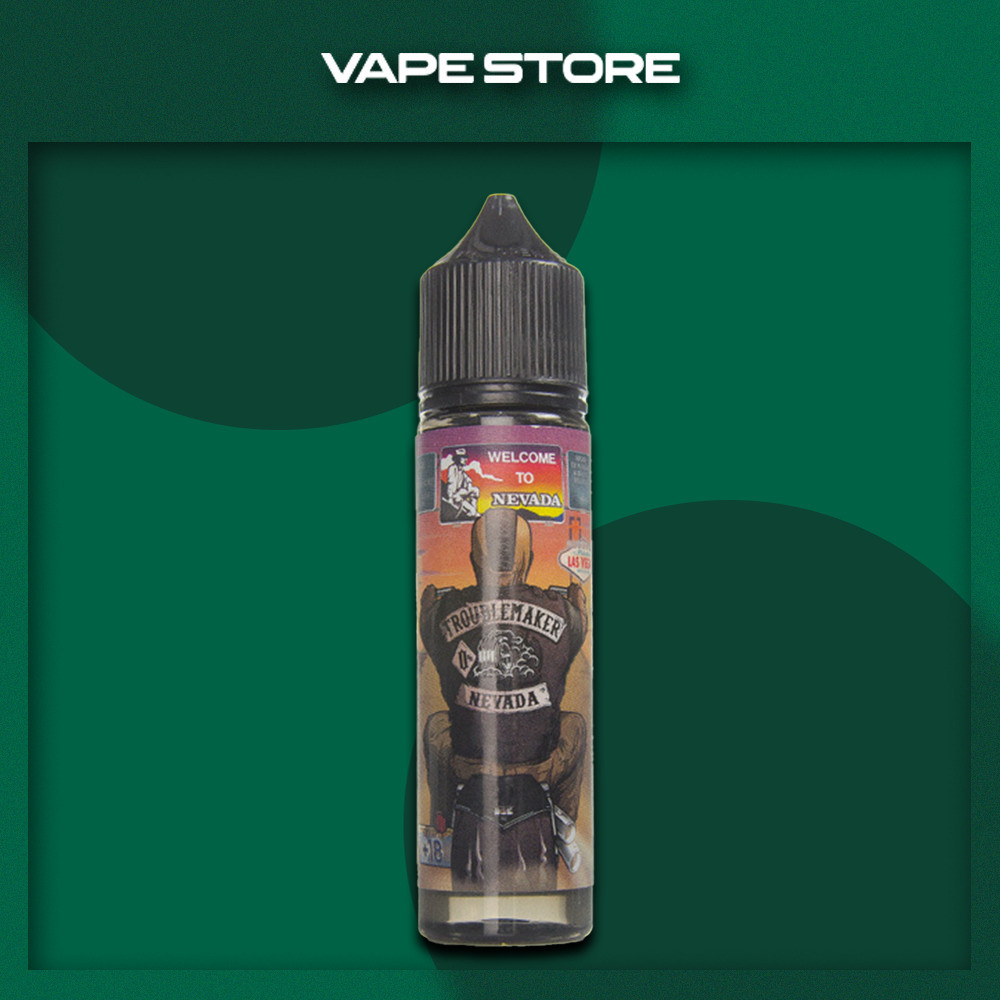 Жижа для ПОДа Troublemaker Organic 60ml - Nevada Жижа для ПОДа Troublemaker Organic 60ml - Nevada