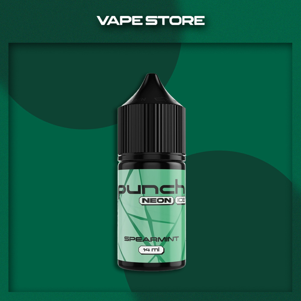 Жижа для ПОДа Punch Neon Ice 30 мл - Spearmint Жижа для ПОДа Punch Neon Ice 30 мл - Spearmint