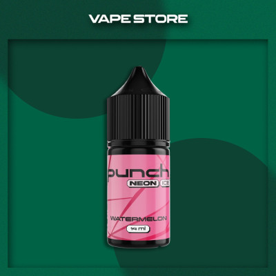 Punch Neon Ice 30 мл - Watermelon Со вкусом Арбуза, Холодка
