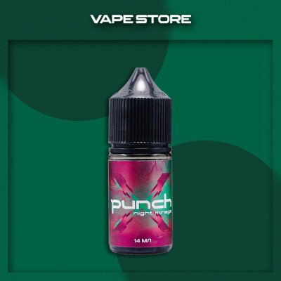 Punch X 30 мл - Night Mirage Со вкусом Клюквы, Личи, Мяты