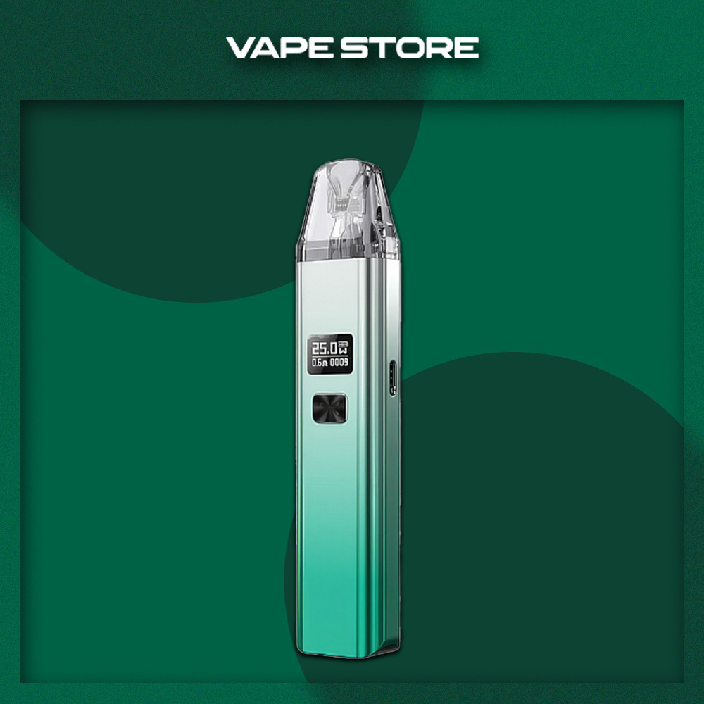 POD-система Oxva Xlim V2 - Shiny Silver Green POD-система Oxva Xlim V2 - Shiny Silver Green