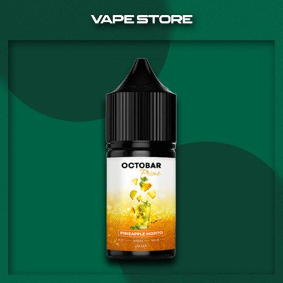 Octobar Prime 30 мл - Pineapple Mojito Со вкусом Ананаса, Мяты, Лайма, Коктейля