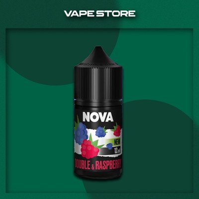 NOVA Salt 30 мл - Double Raspberry Со вкусом Голубой малины, Малины