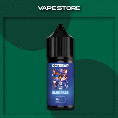 Octobar Salt 30 мл - Blue Razz Со вкусом Голубой малины