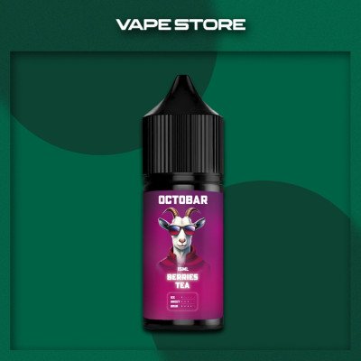 Octobar Salt 30 мл - Berries Tea Со вкусом Ягод, Чая