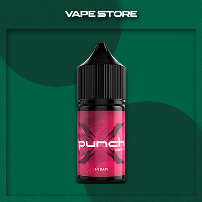 Punch X 30 мл - Bellini Со вкусом Вишни, Граната, Коктейля, Персика