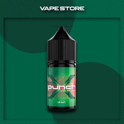 Punch X 30 мл - Clover Club Со вкусом Лайма, Малины, Хвои