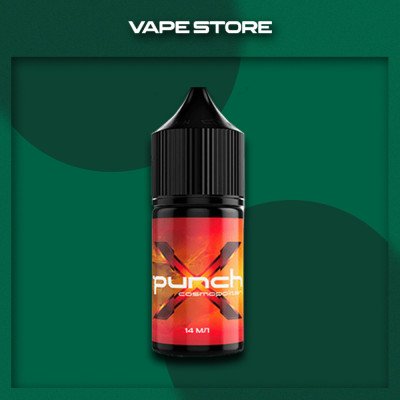 Punch X 30 мл - Cosmopolitan Со вкусом Апельсина, Клюквы, Коктейля, Цитрусов