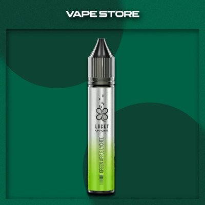 Lucky Chrome Salt 30 мл - Green Apple Lychee Со вкусом Личи, Яблока