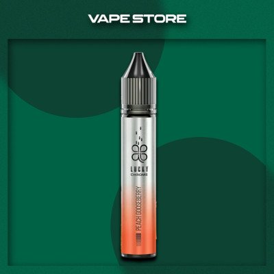 Lucky Chrome Salt 30 мл - Peach Gooseberry Со вкусом Крыжовника, Персика