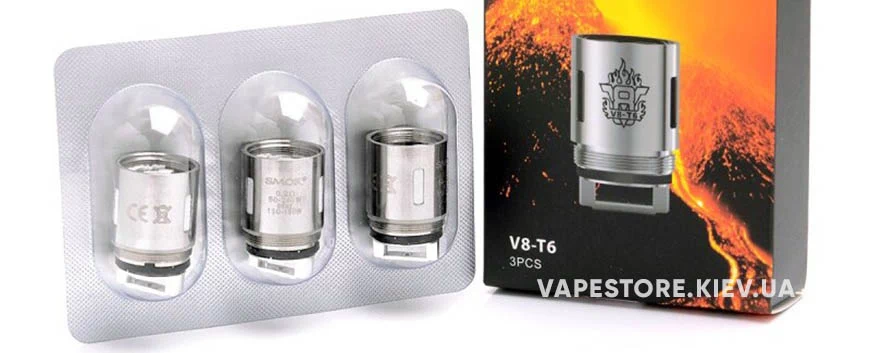 Испарители для электронных сигарет Smok Купить Испарители для электронных сигарет Smok - преобразовывает жидкость в пар