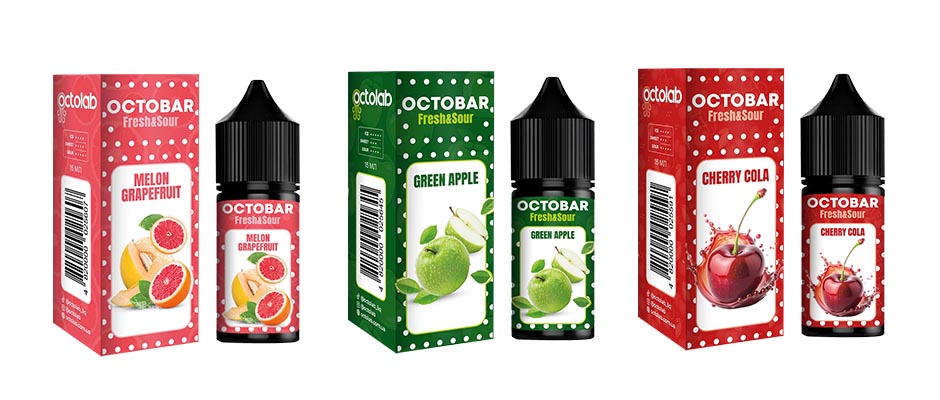 Жидкость Octobar Fresh & Sour Salt 30 мл