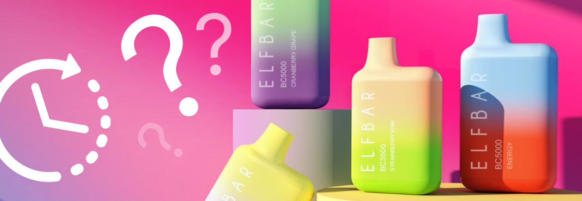 На сколько хватает одноразовой сигареты